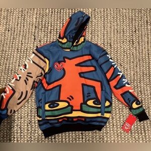 Member's Only Men's Keith Haring Graphic Sweatshirt NWT Pop Art